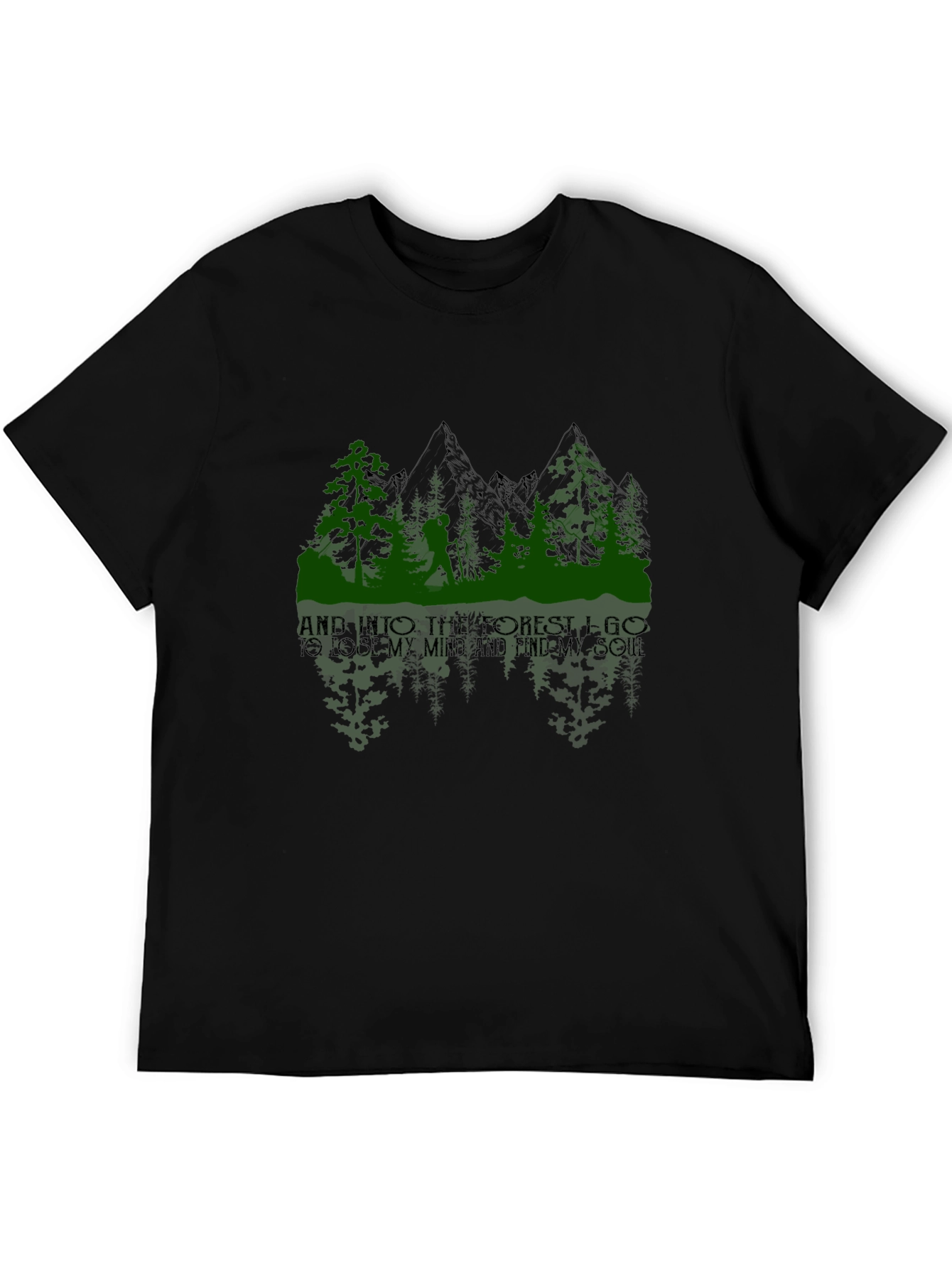 Forest Soul Graphic Tee - Nature Lover Shirt