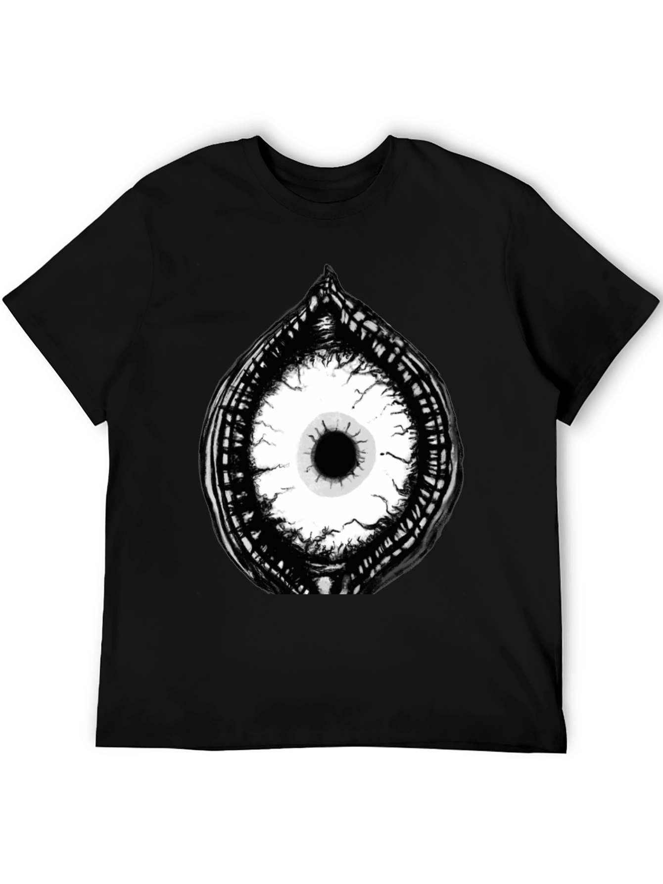 Eye Graphic Black T-Shirt