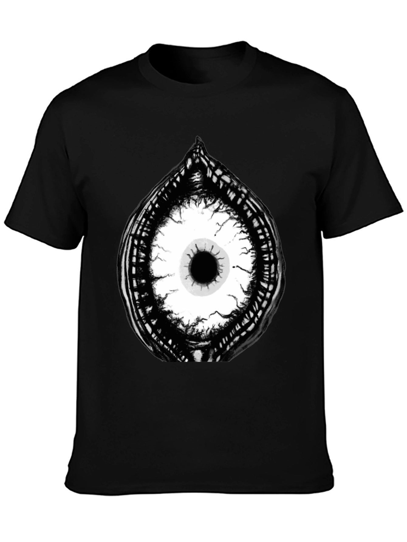 Eye Graphic Black T-Shirt
