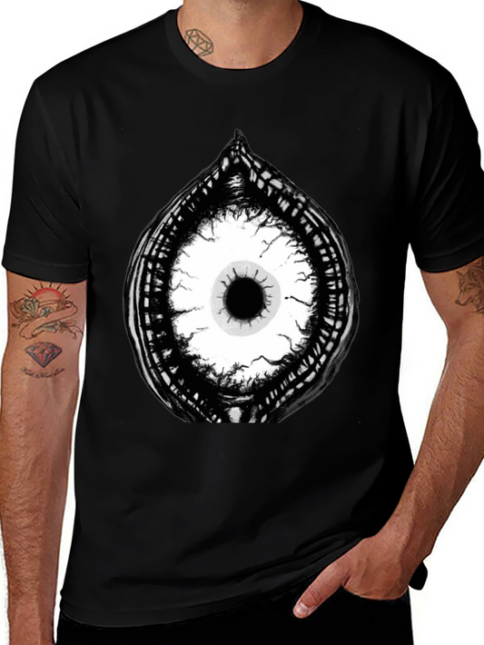 Eye Graphic Black T-Shirt