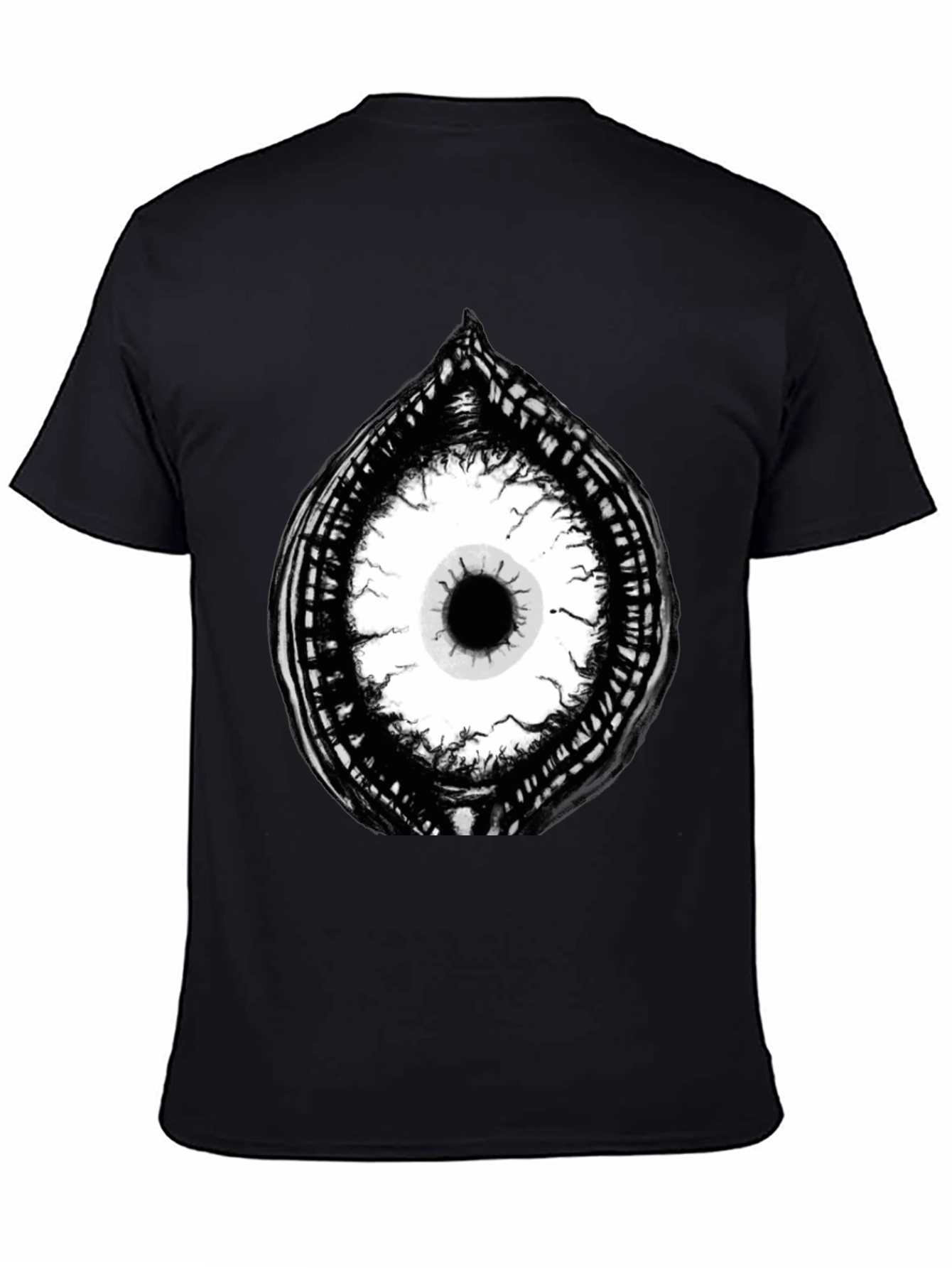 Eye Graphic Black T-Shirt