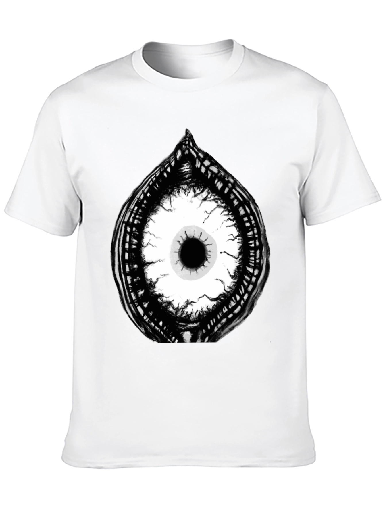 Eye Graphic Black T-Shirt