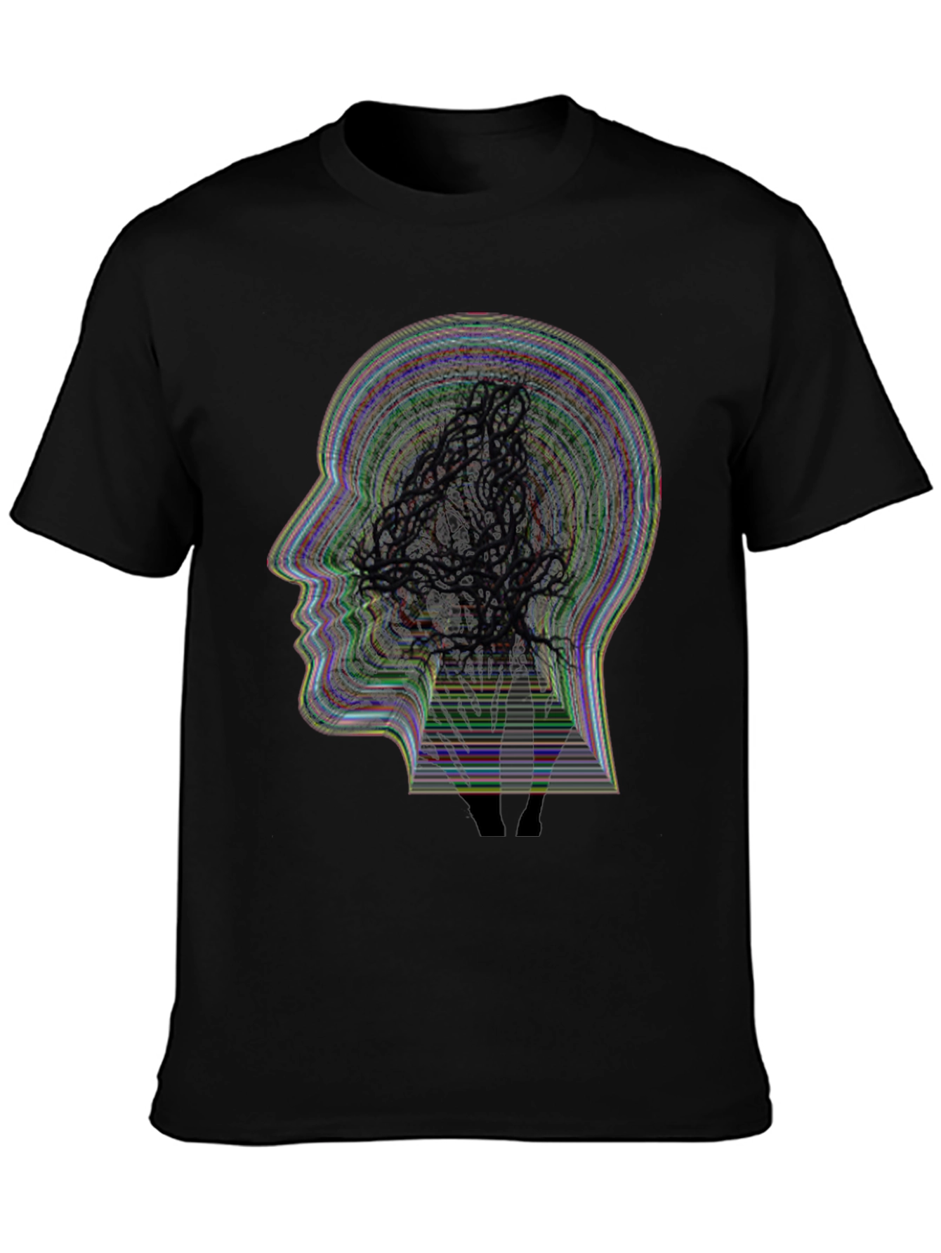 Mind Trip T-Shirt - Abstract Head Design