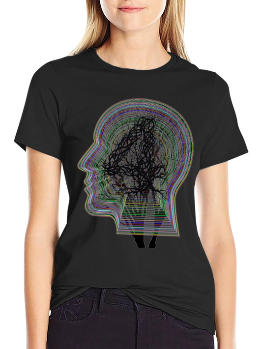 Mind Trip T-Shirt - Abstract Head Design