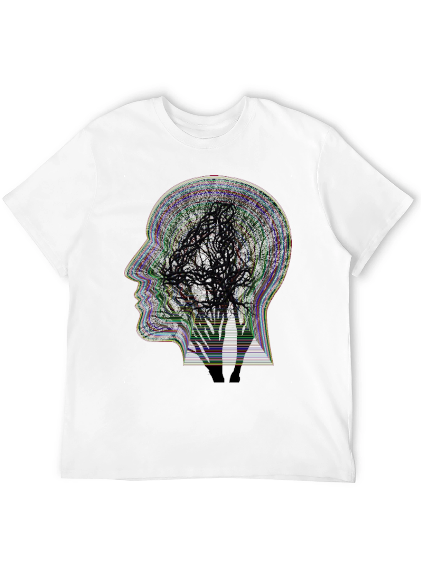 Mind Trip T-Shirt - Abstract Head Design