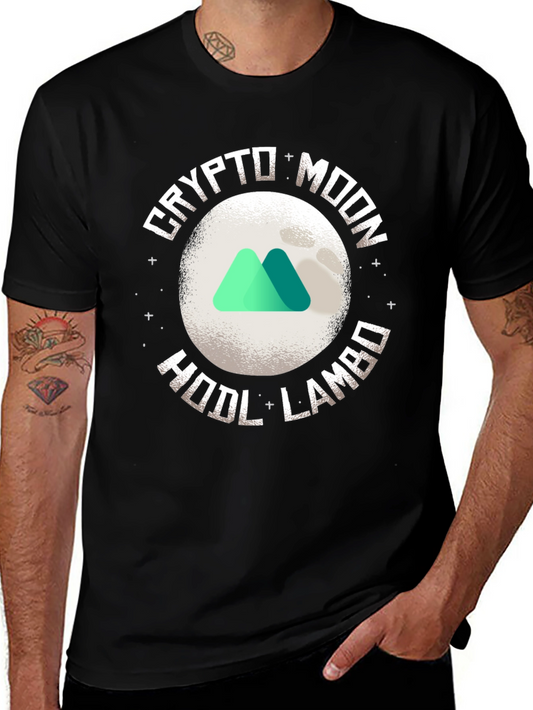 Crypto Moon HODL Lambo T-Shirt