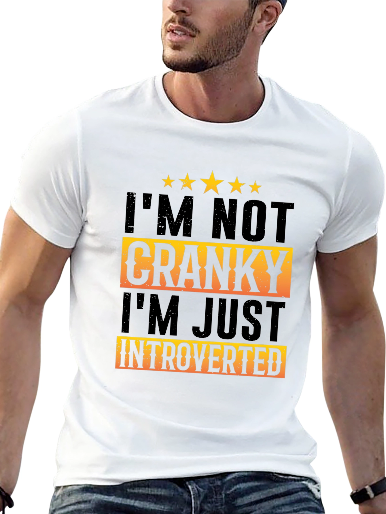 Introverted T-Shirt - Funny Slogan Tee