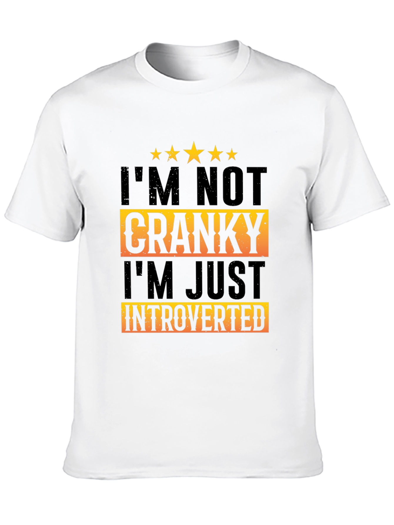 Introverted T-Shirt - Funny Slogan Tee