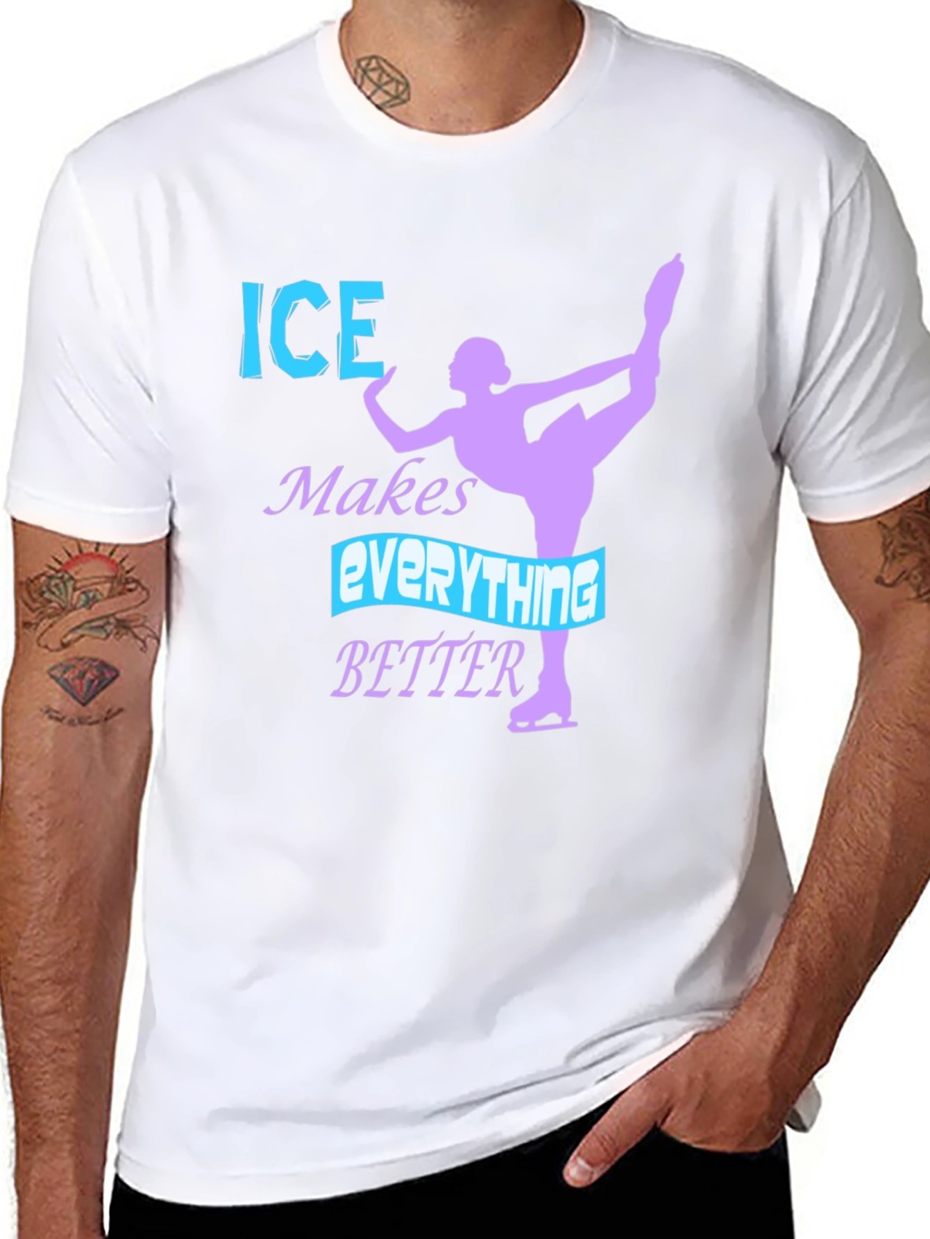 Ice Skating T-Shirt - Makes Everything Better Tee