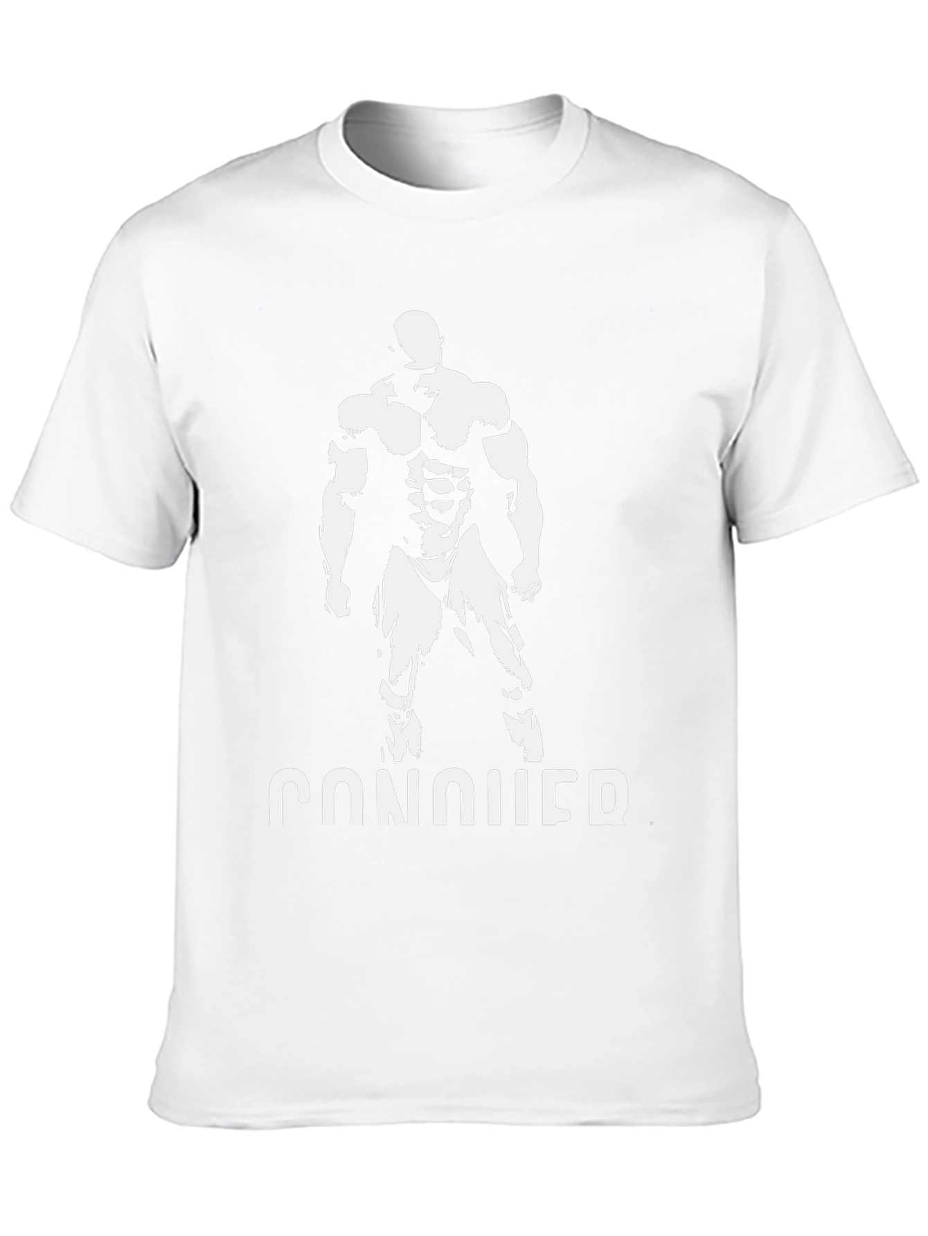 Conquer Graphic Print T-Shirt