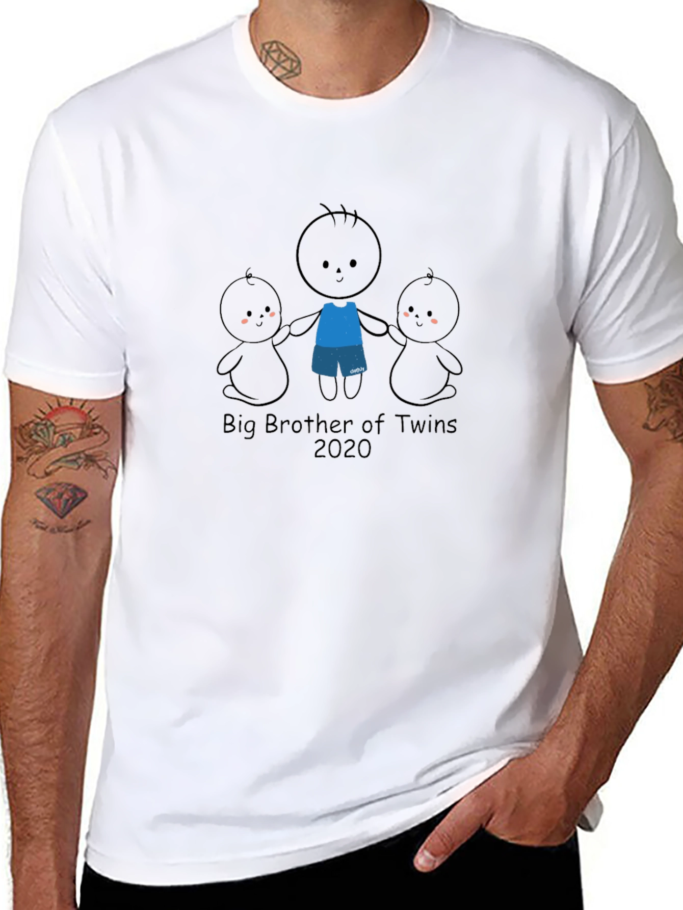 Big Brother of Twins 2020 Graphic Tee