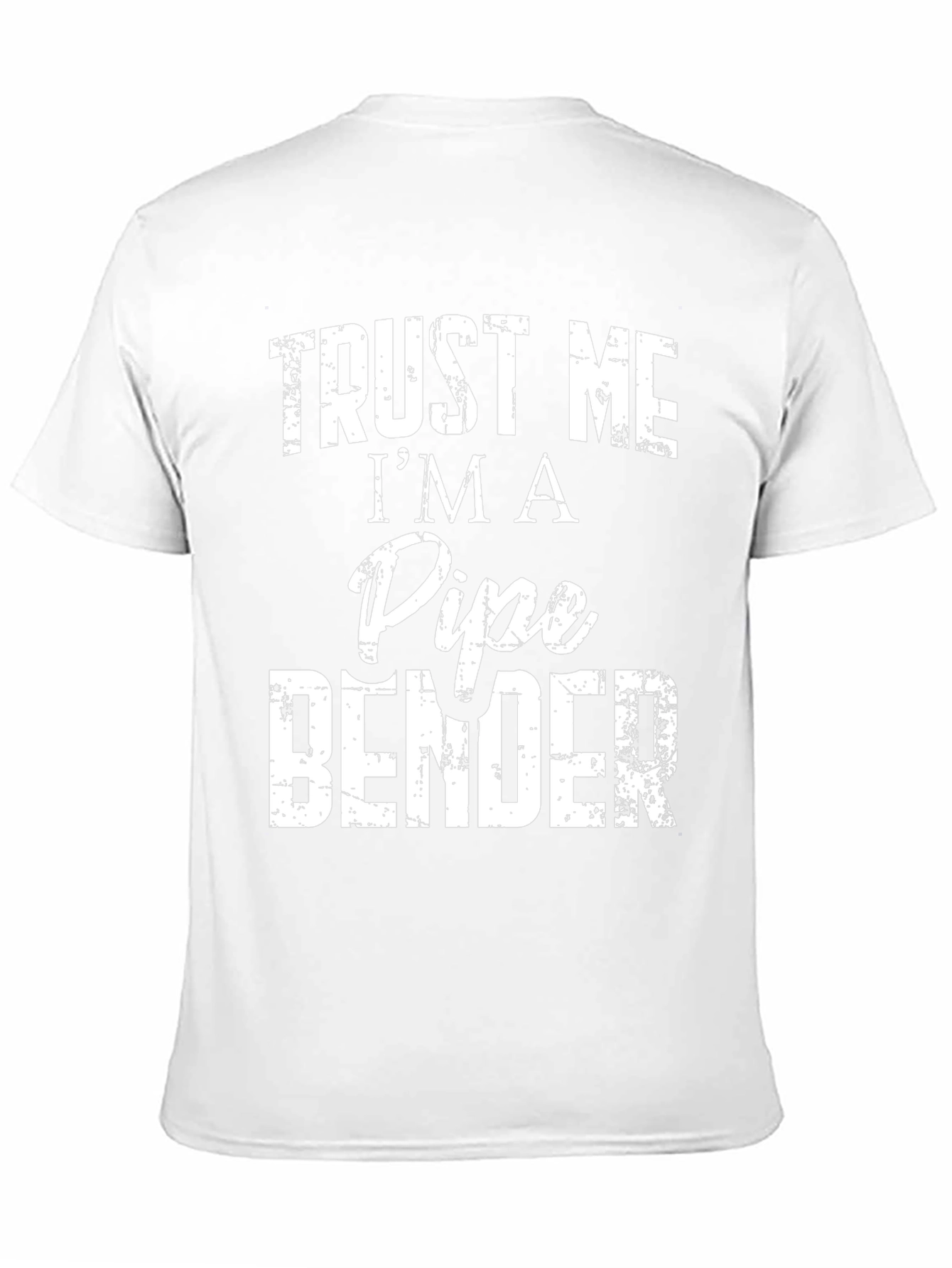 Trust Me Im A Pipe Bender Mens Black T-Shirt