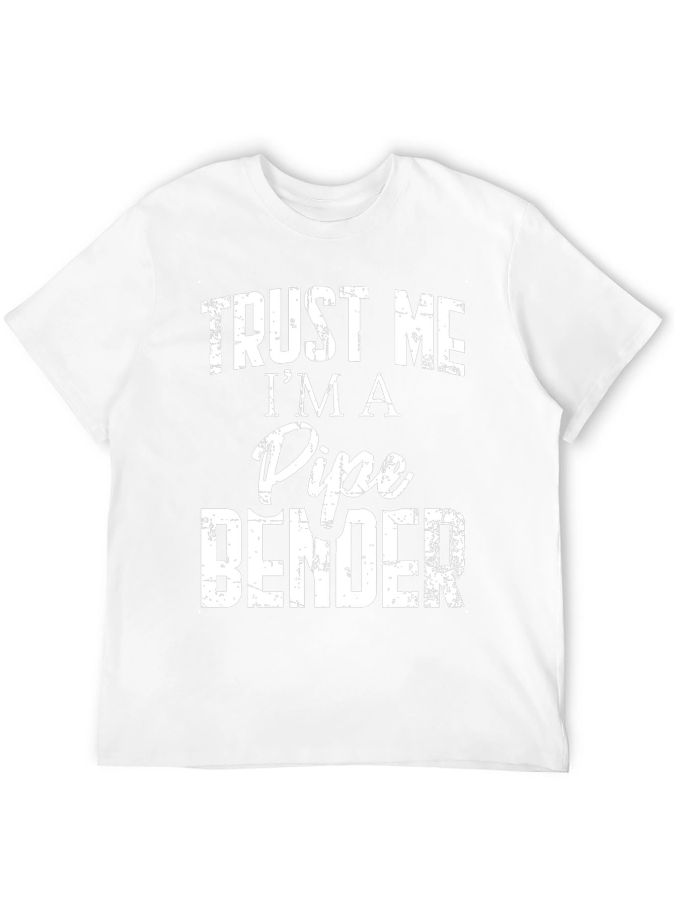 Trust Me Im A Pipe Bender Mens Black T-Shirt