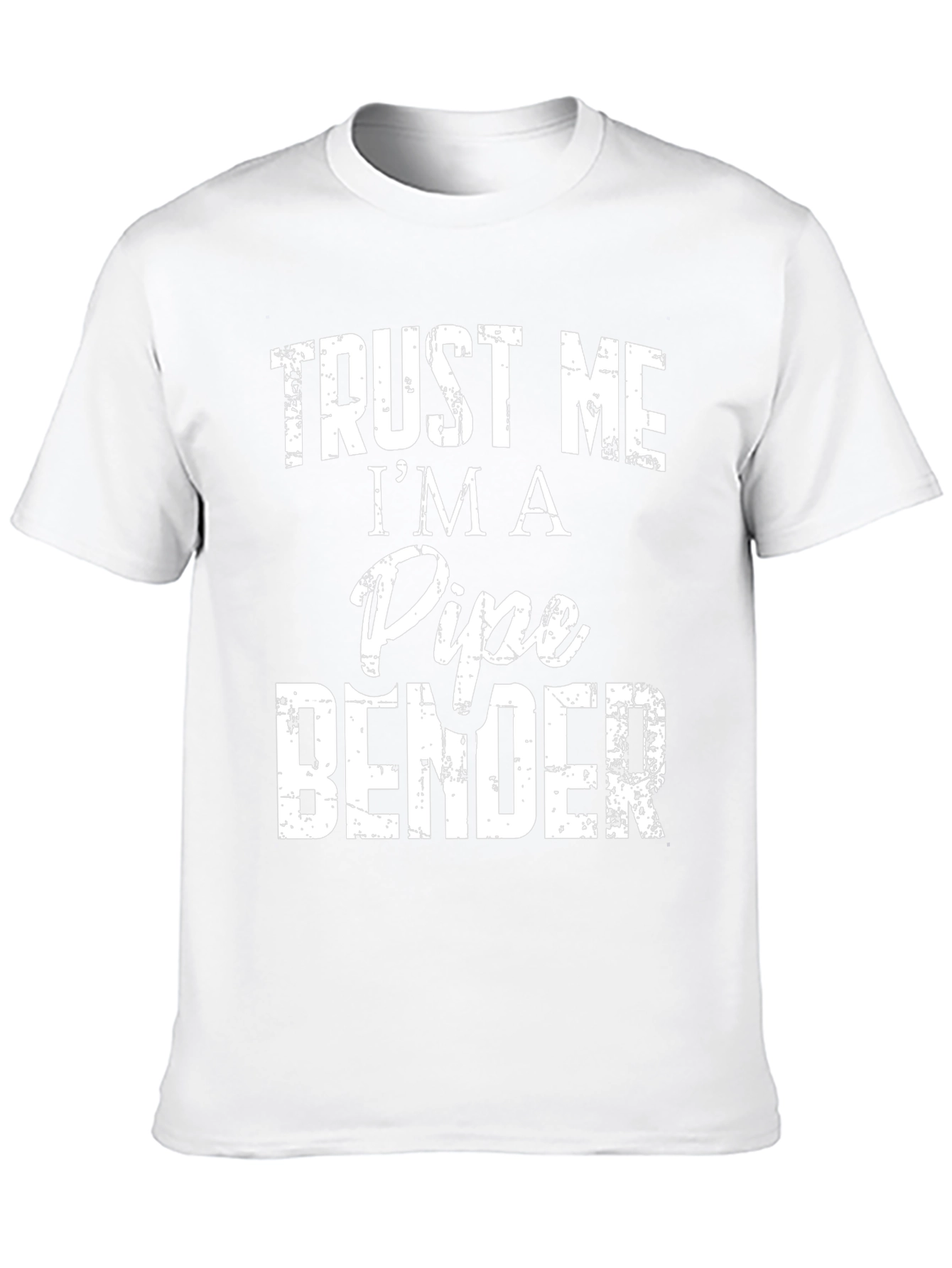 Trust Me Im A Pipe Bender Mens Black T-Shirt