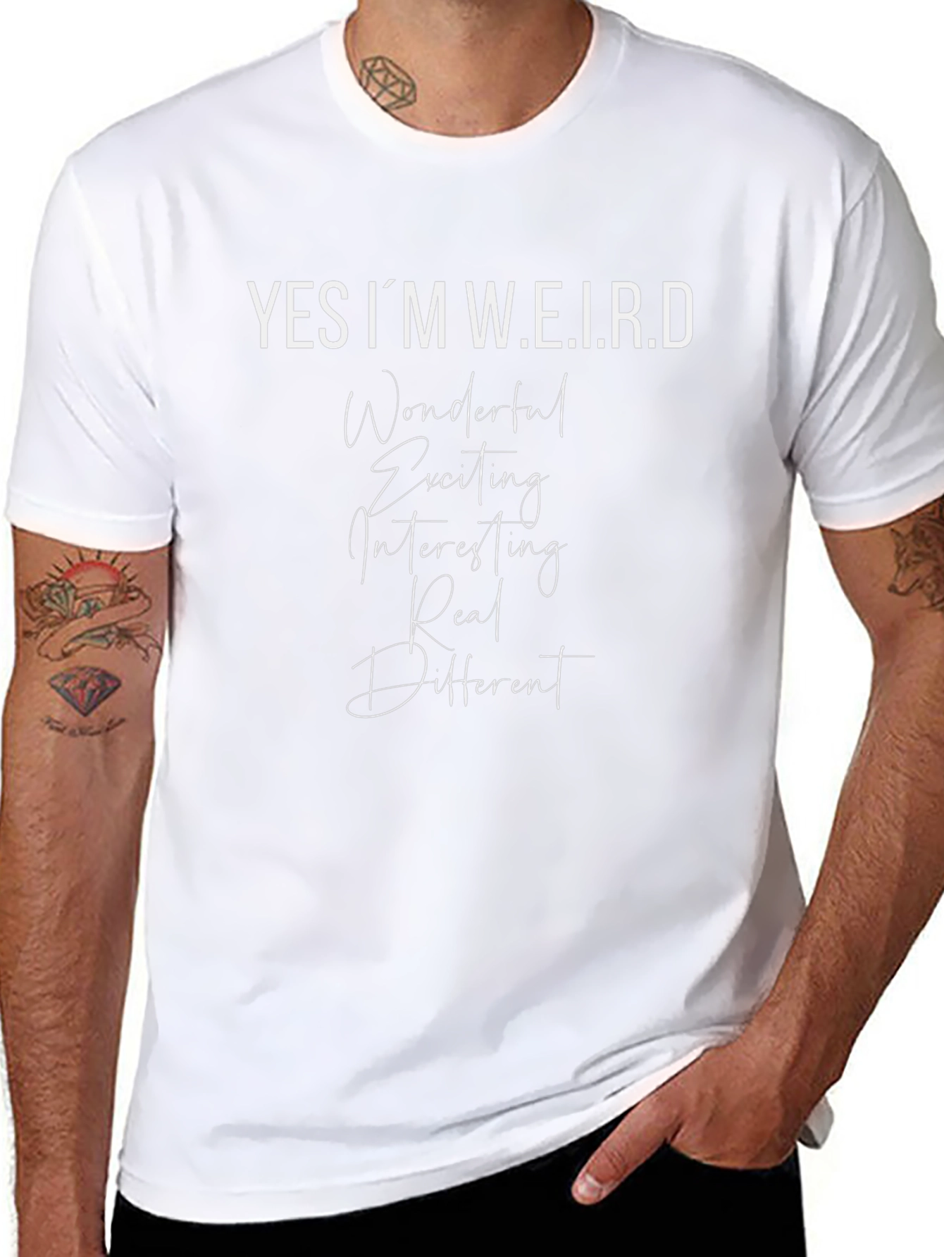 Yes Im W.E.I.R.D T-Shirt