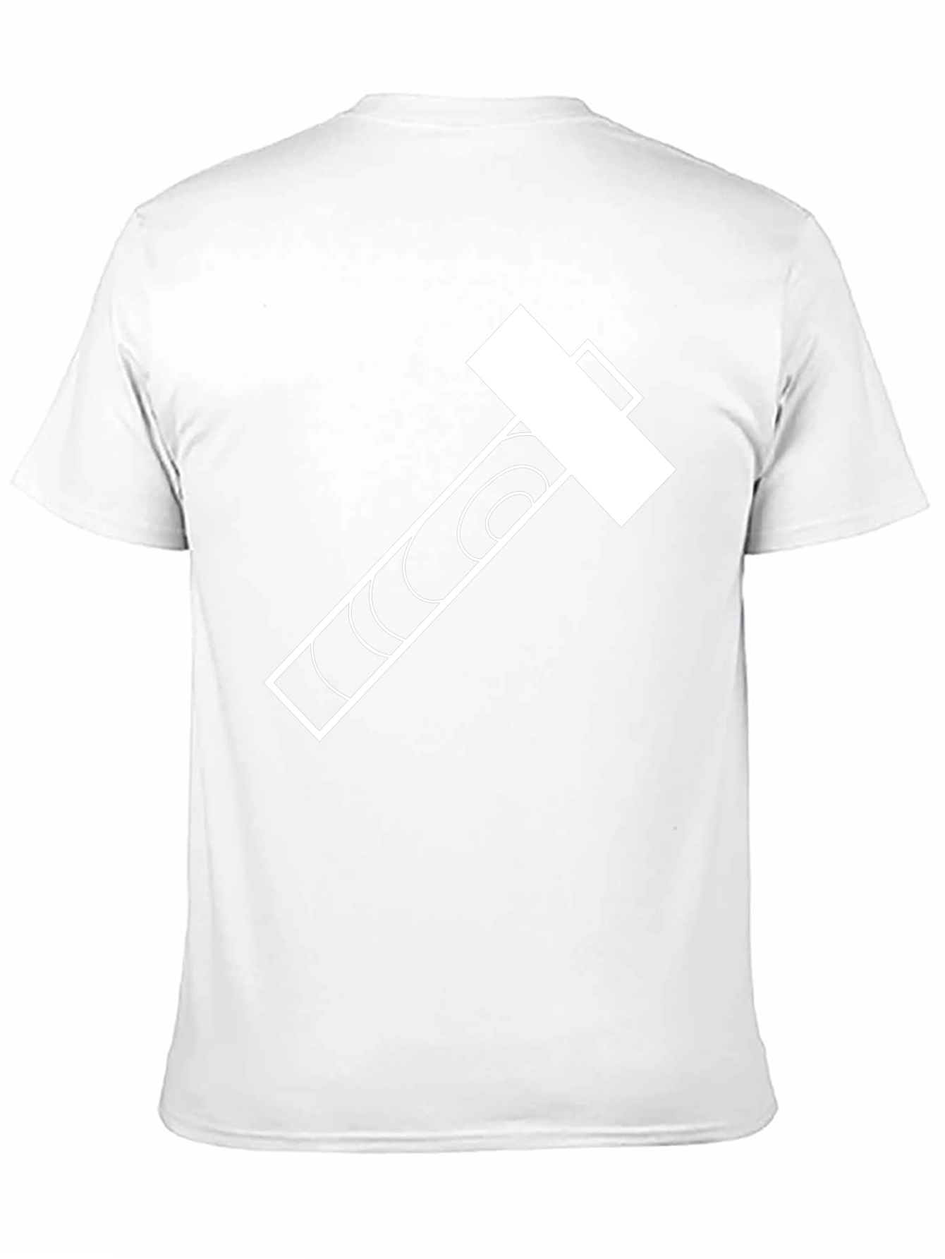 Hammer Graphic Tee - Black Cotton Blend Casual Shirt