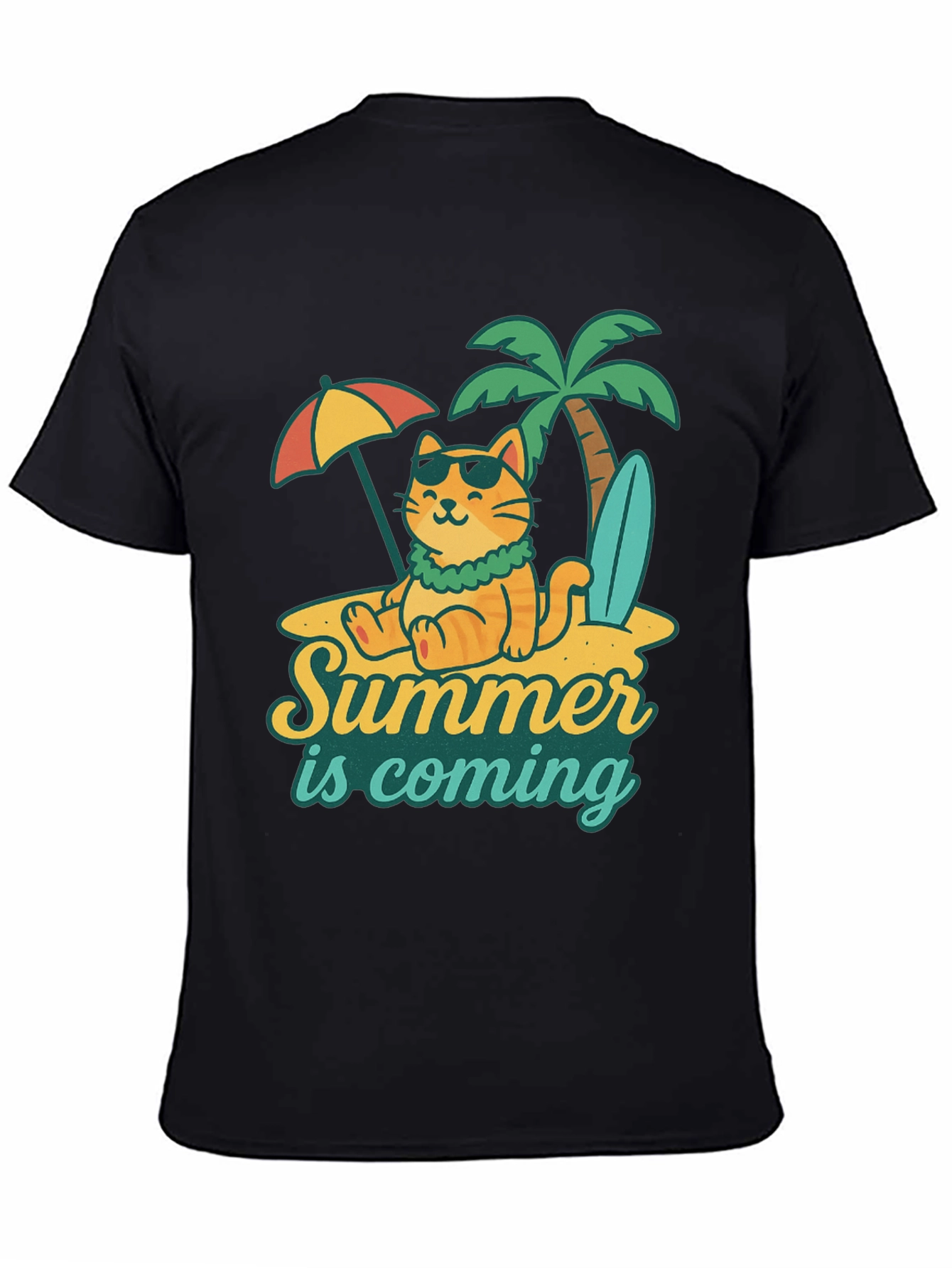 Summer is Coming Cat T-Shirt