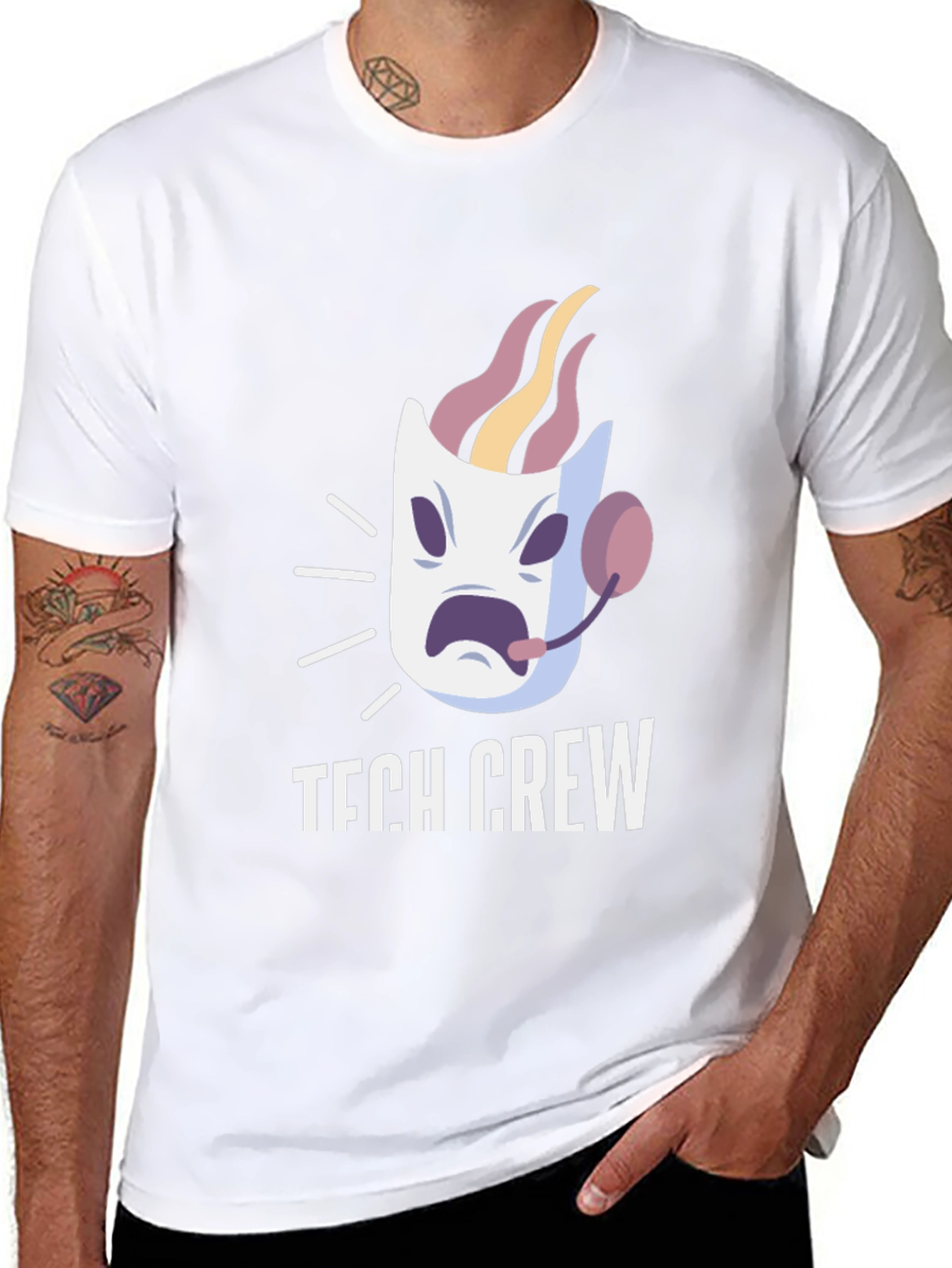 Tech Crew Funny Support T-Shirt