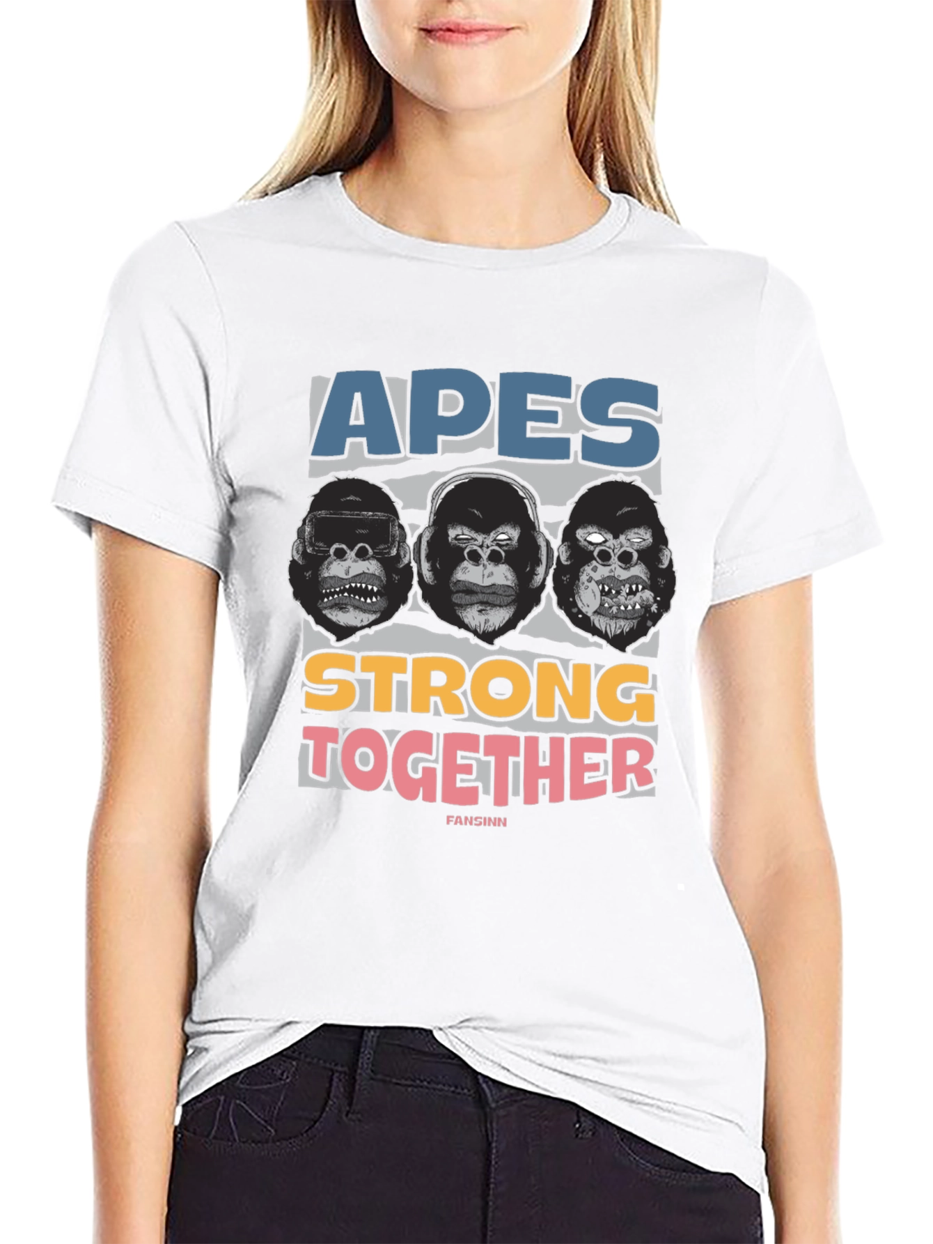 Apes Strong Together Graphic T-Shirt