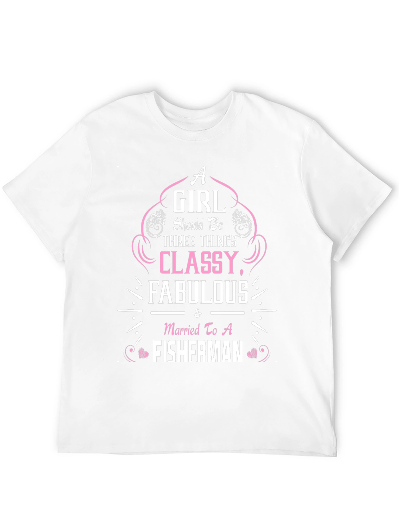 Classy Fisherman Wife Graphic Tee