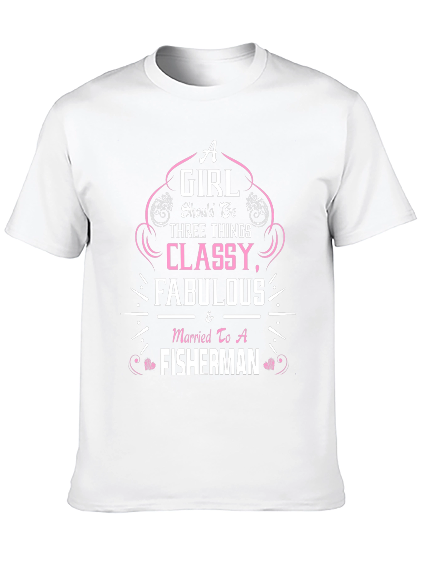 Classy Fisherman Wife Graphic Tee