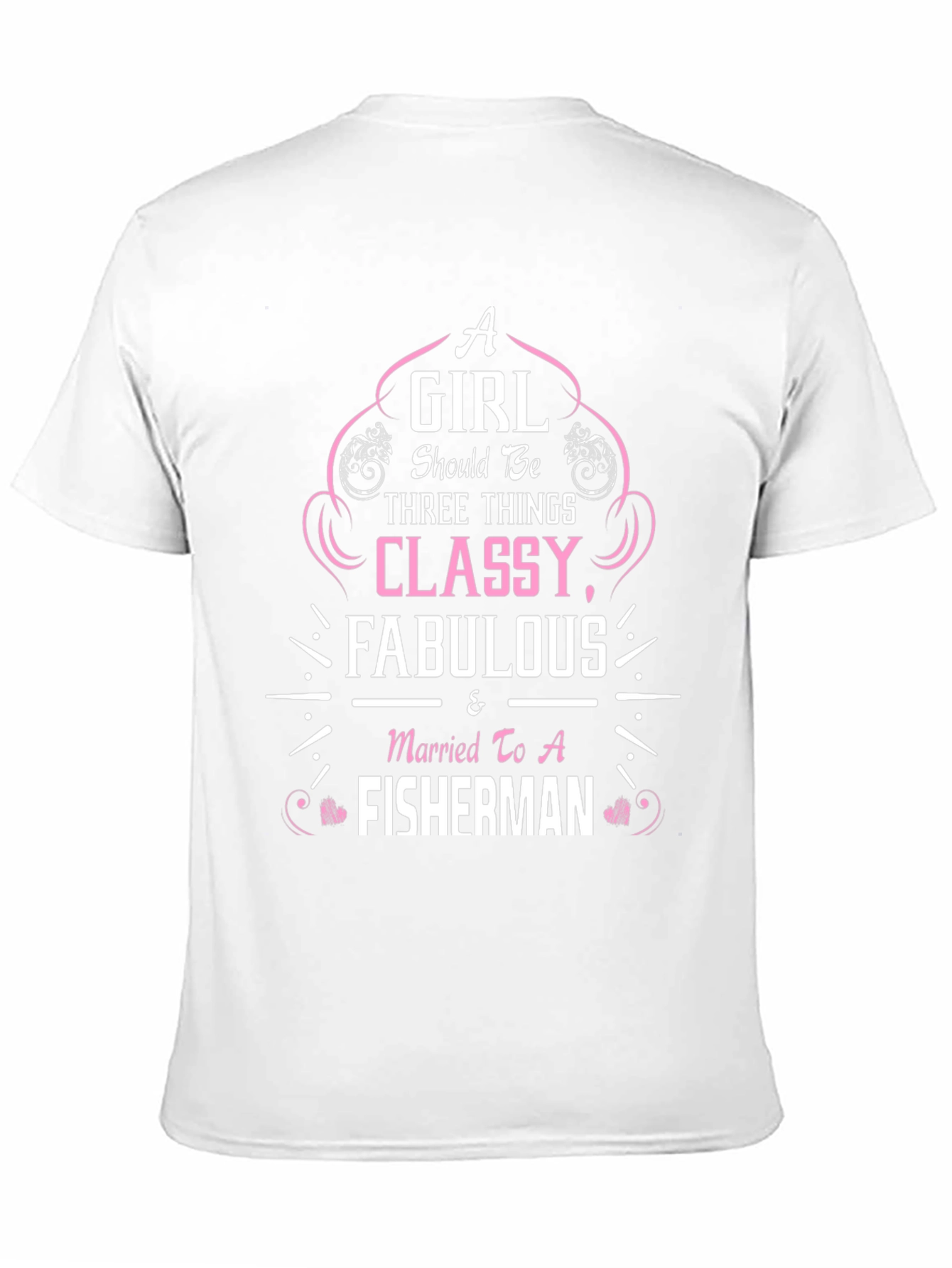 Classy Fisherman Wife Graphic Tee