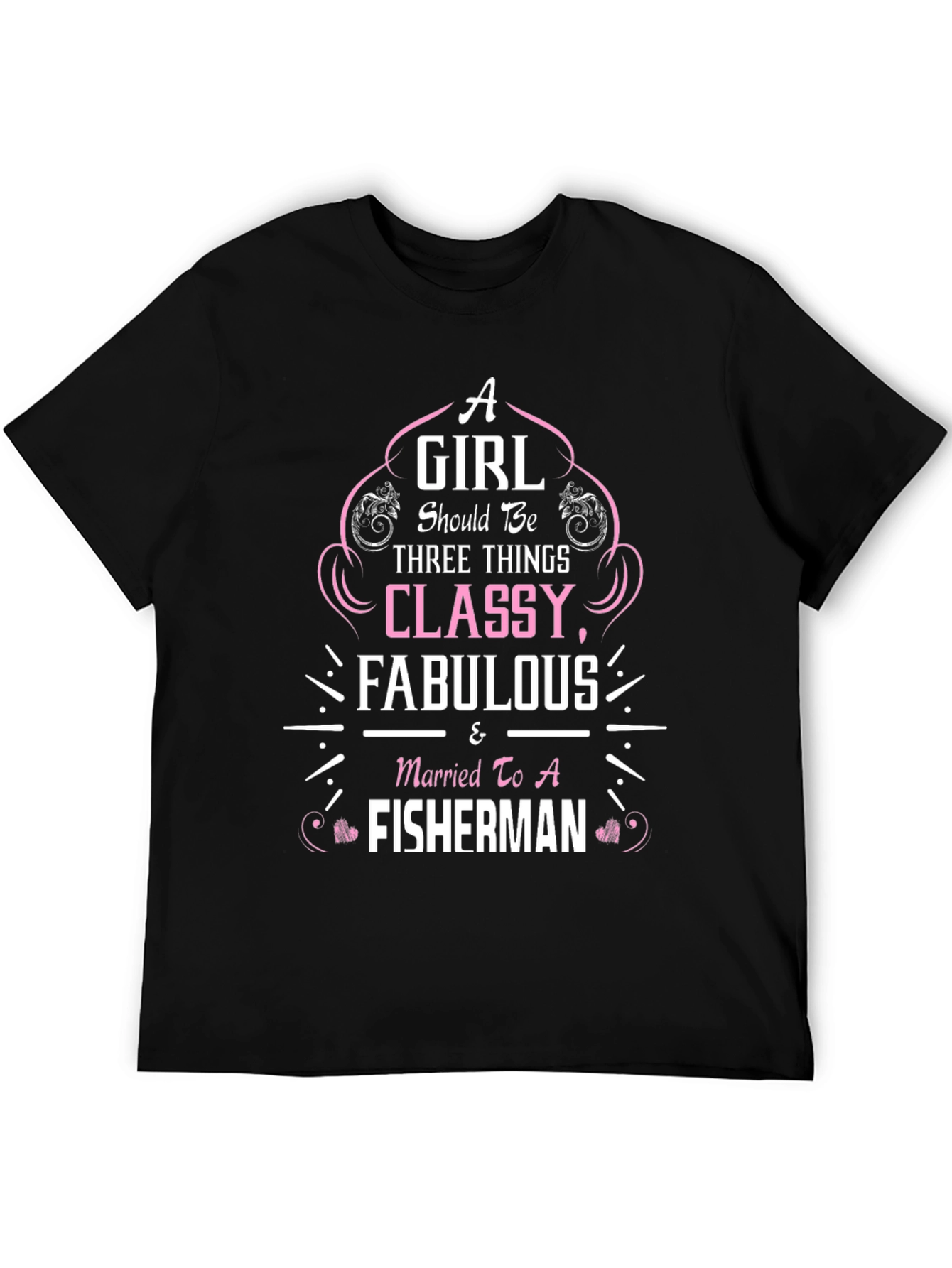 Classy Fisherman Wife Graphic Tee