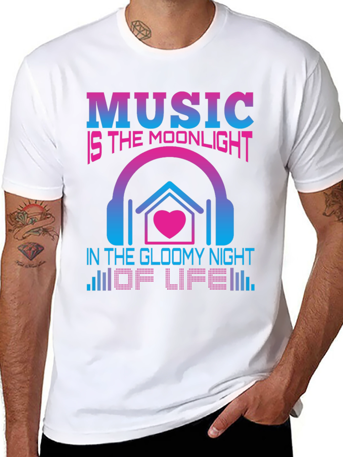Music is the Moonlight T-Shirt