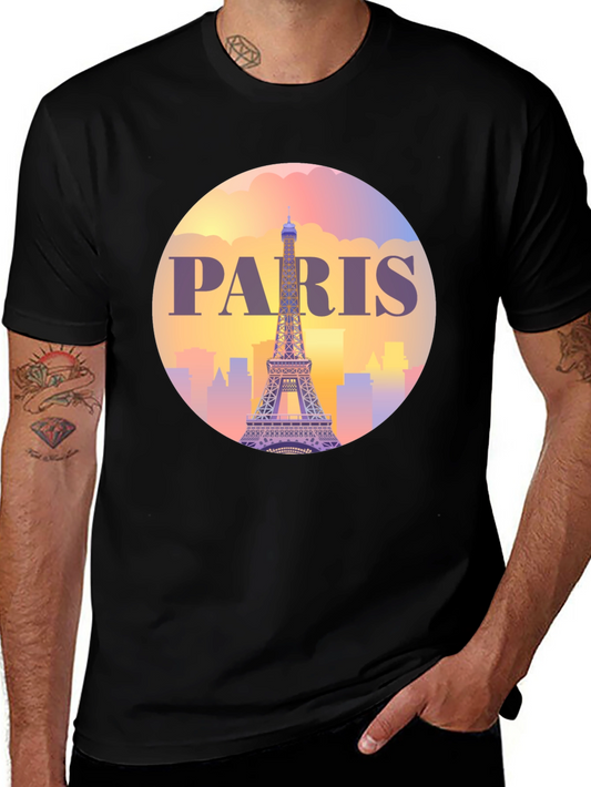 Paris Eiffel Tower Graphic T-Shirt