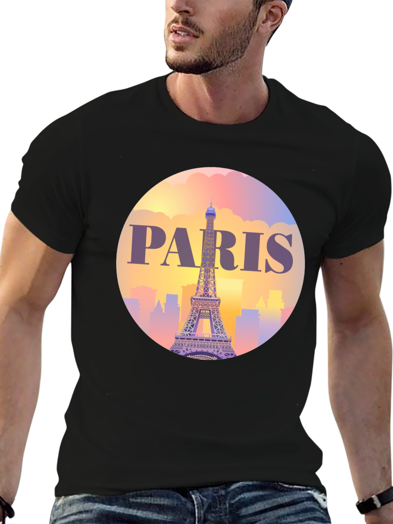 Paris Eiffel Tower Graphic T-Shirt