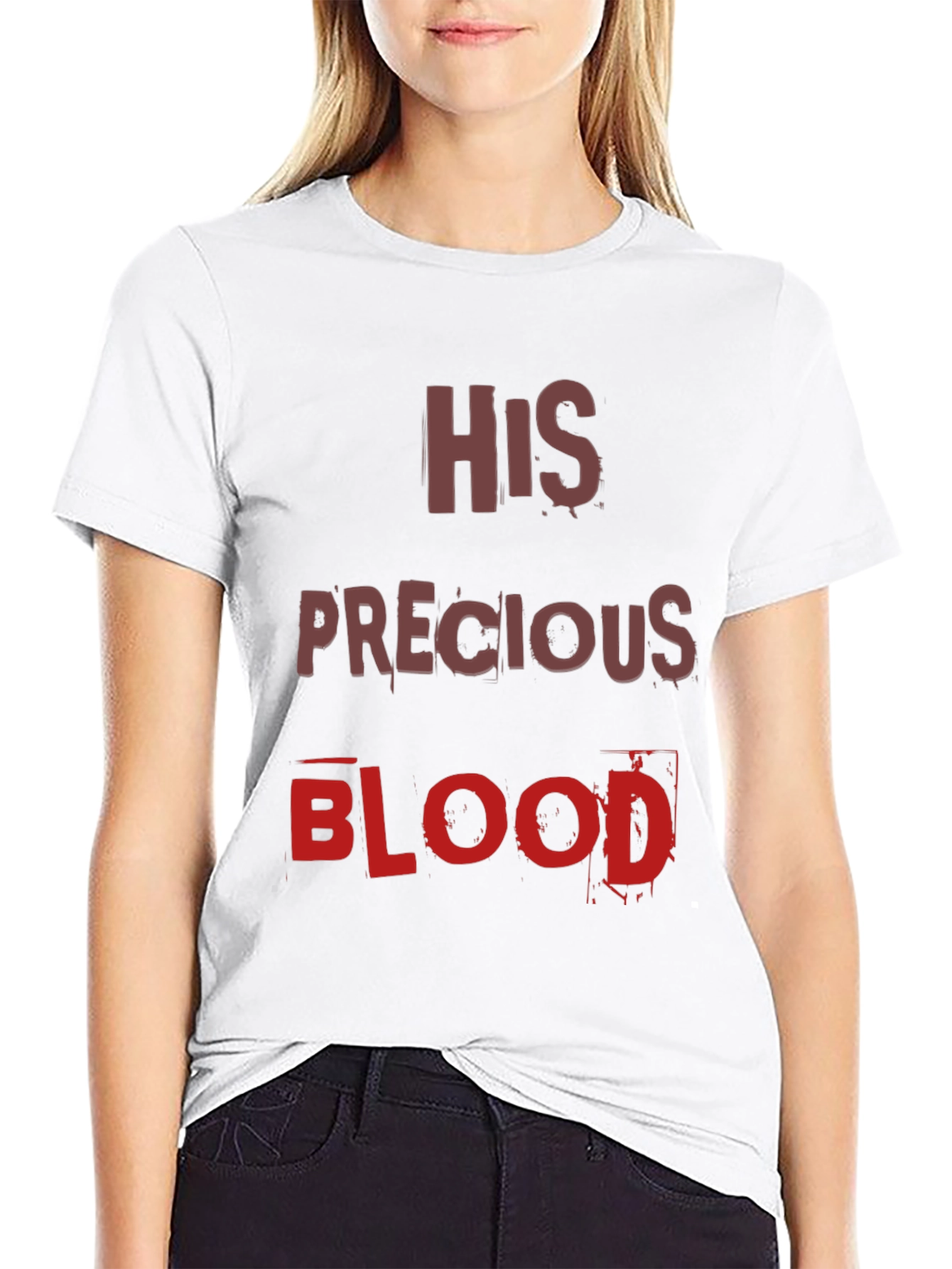 His Precious Blood Graphic Tee