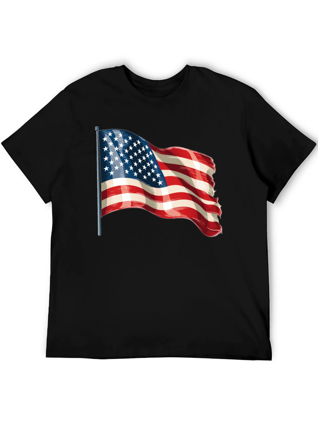 American Flag Graphic T-Shirt - Patriotic Pride