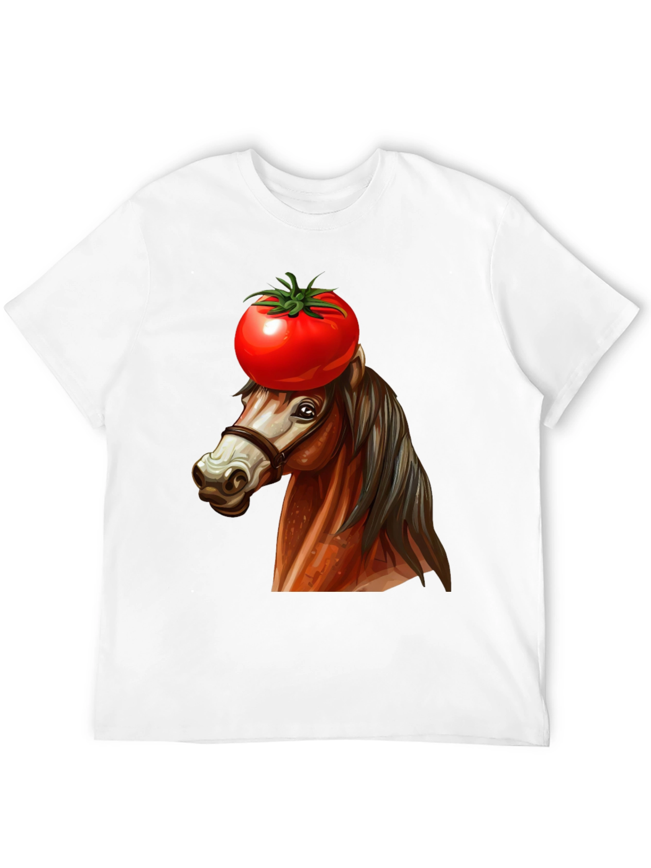 Tomato-Headed Horse Graphic Tee