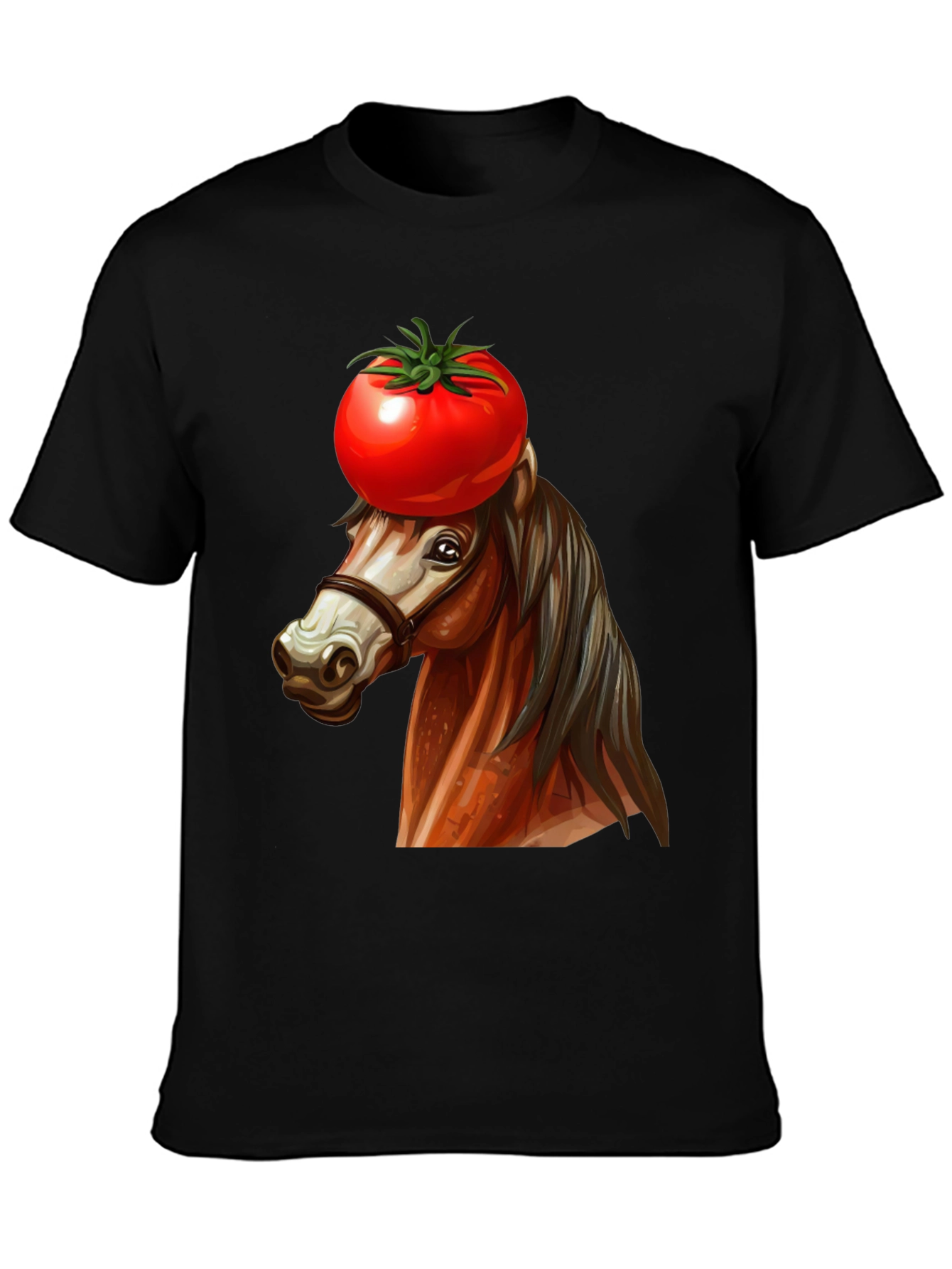 Tomato-Headed Horse Graphic Tee