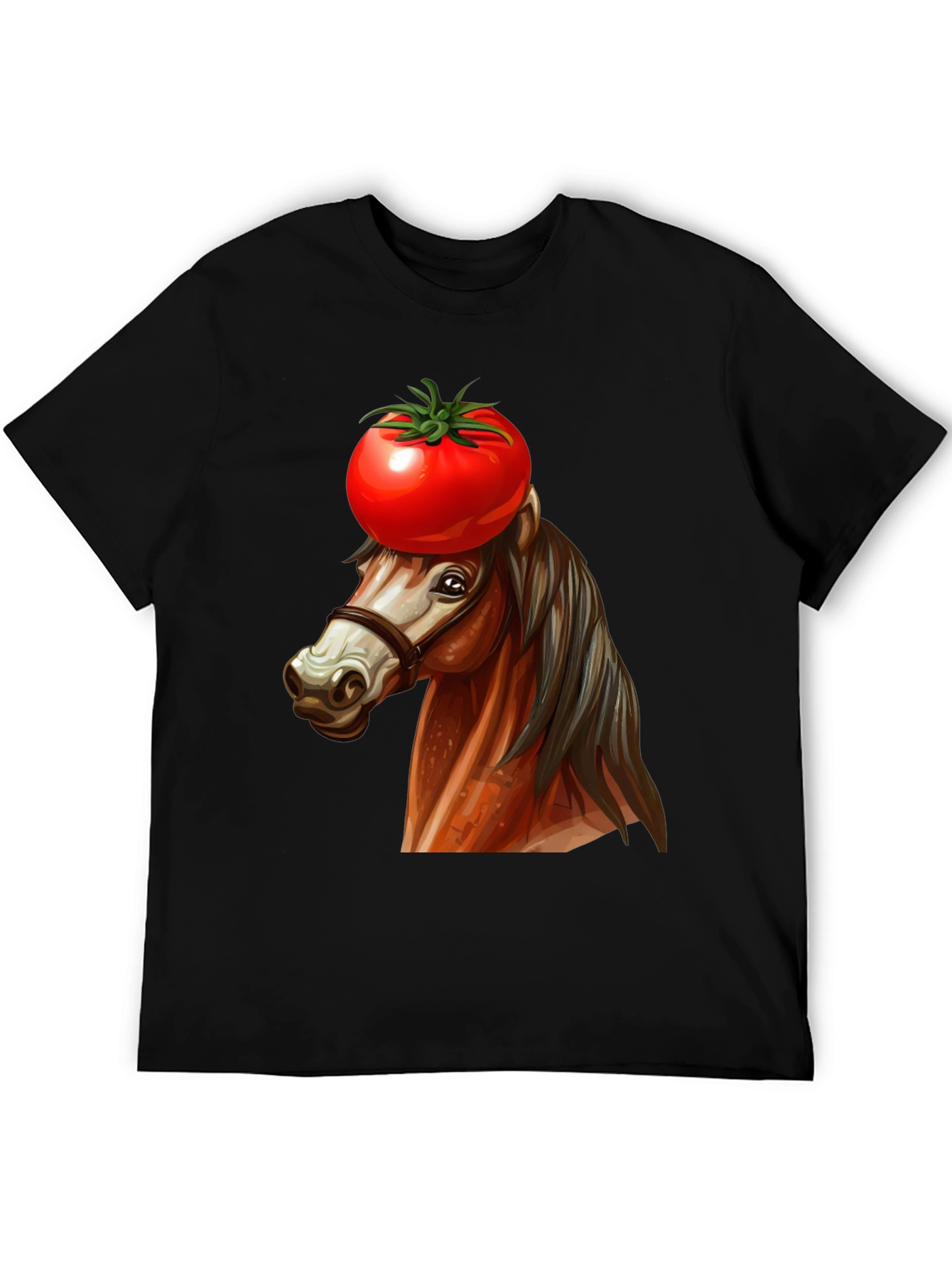 Tomato-Headed Horse Graphic Tee