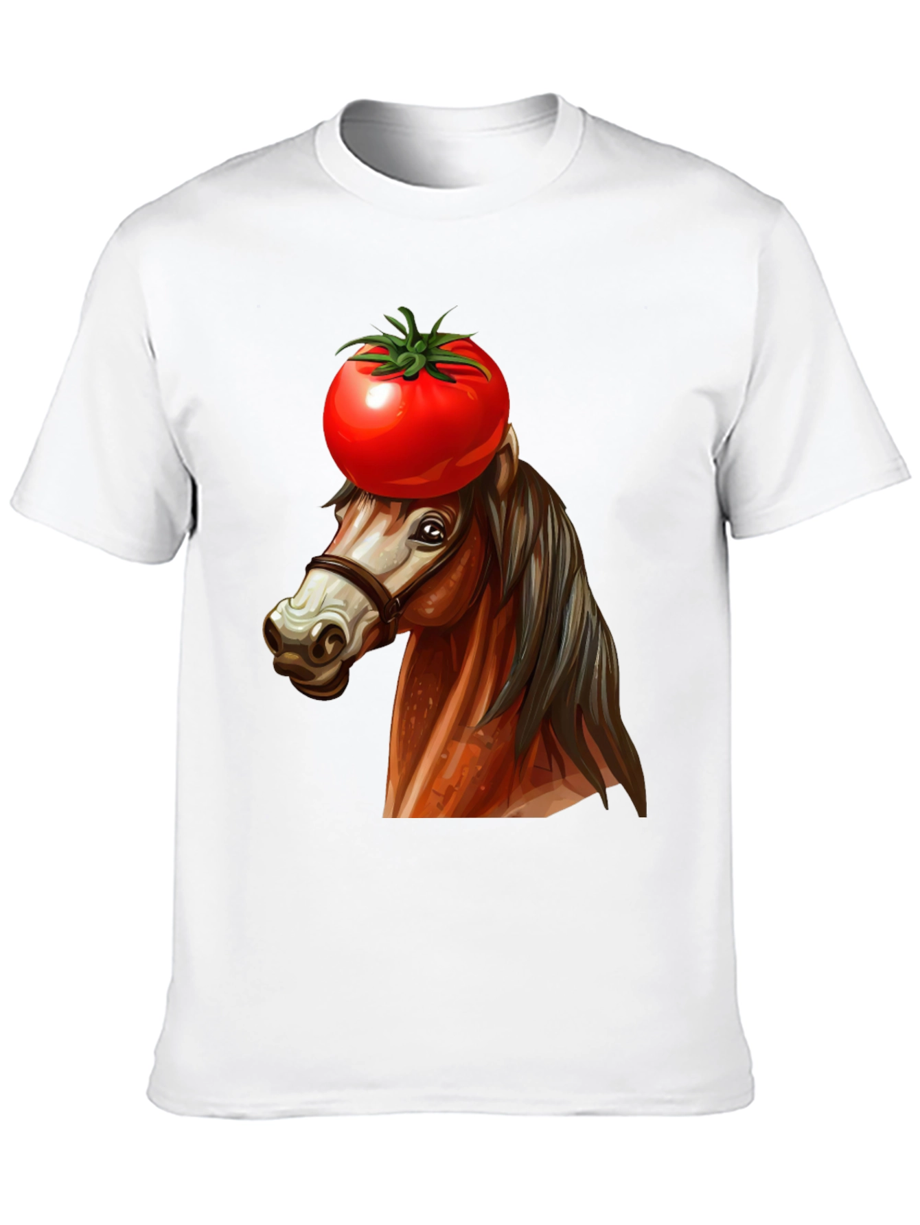 Tomato-Headed Horse Graphic Tee