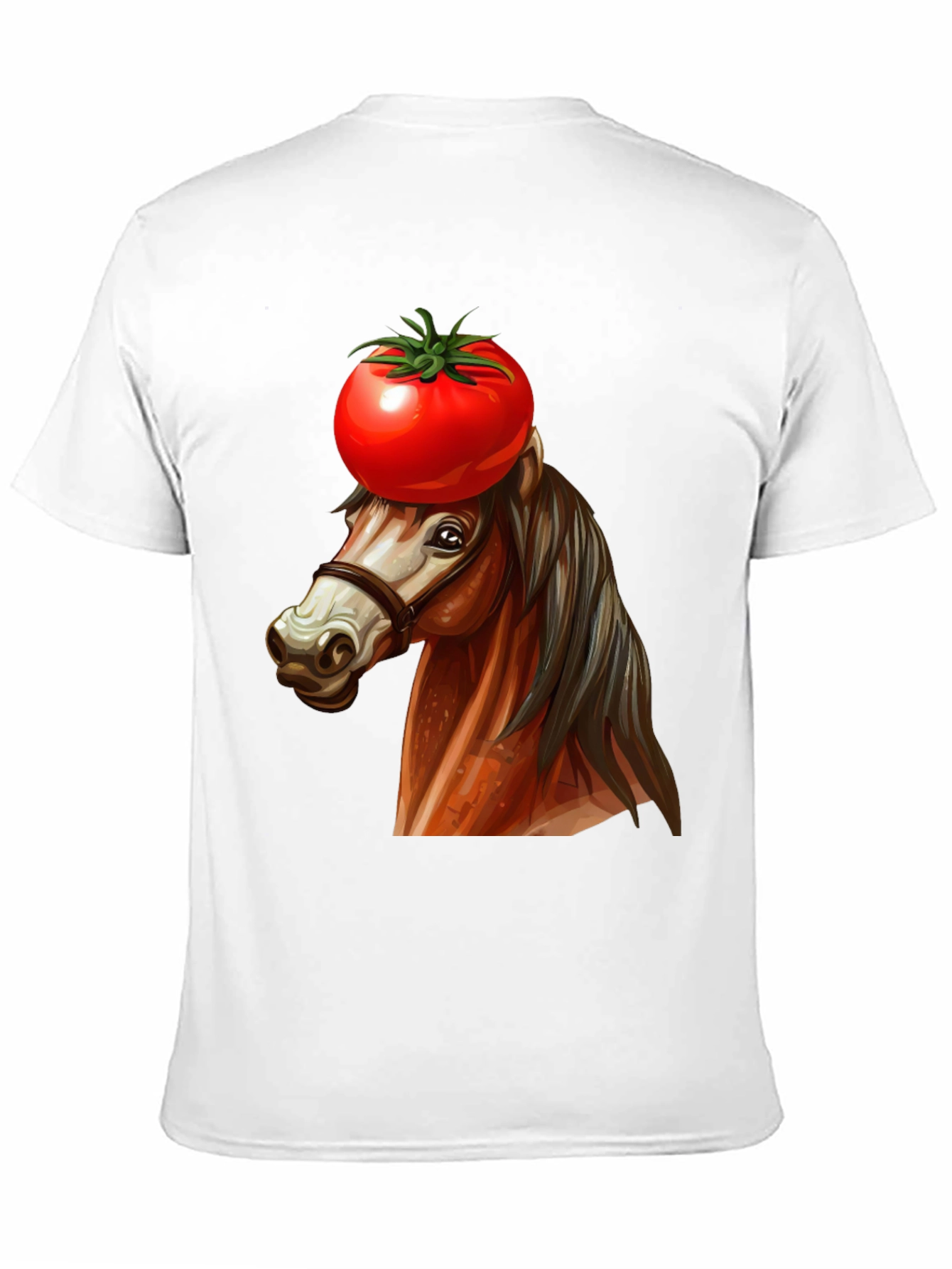 Tomato-Headed Horse Graphic Tee
