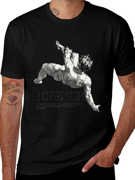 Inspiration Graphic Black T-Shirt