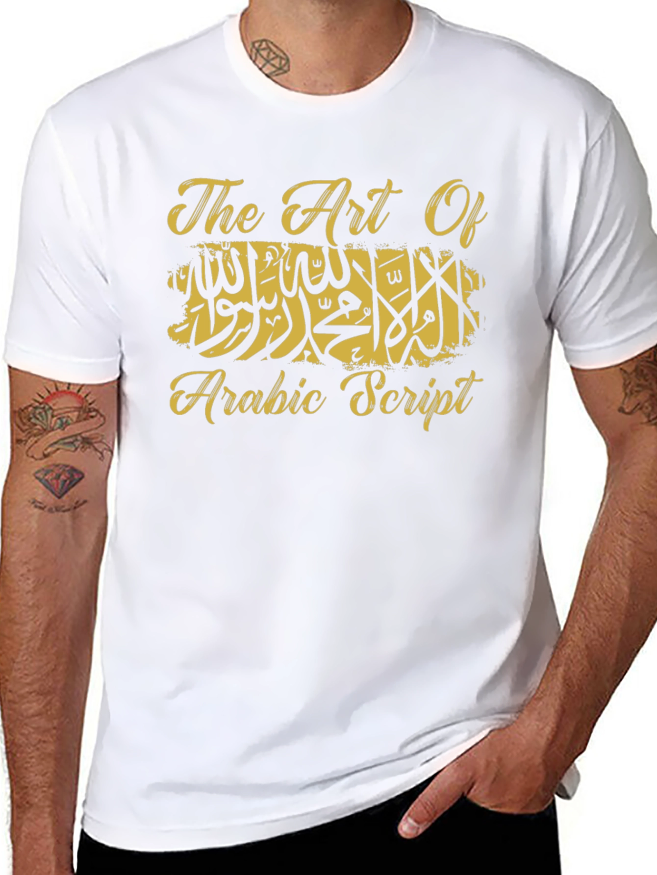 The Art of Arabic Script Graphic T-Shirt