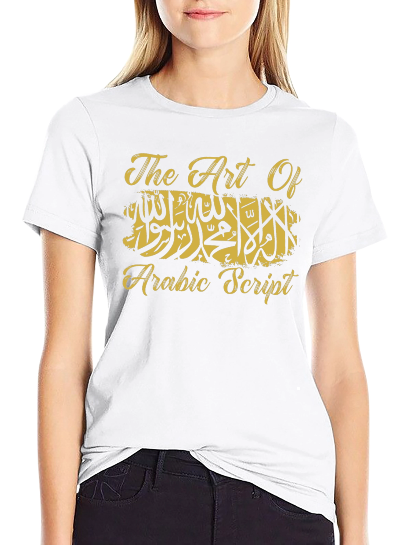 The Art of Arabic Script Graphic T-Shirt