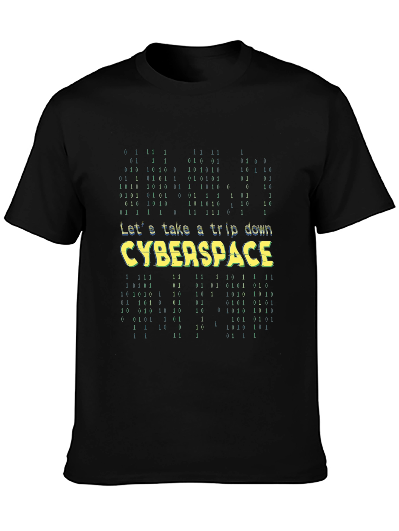 Cyberpunk Cyberspace Graphic T-Shirt