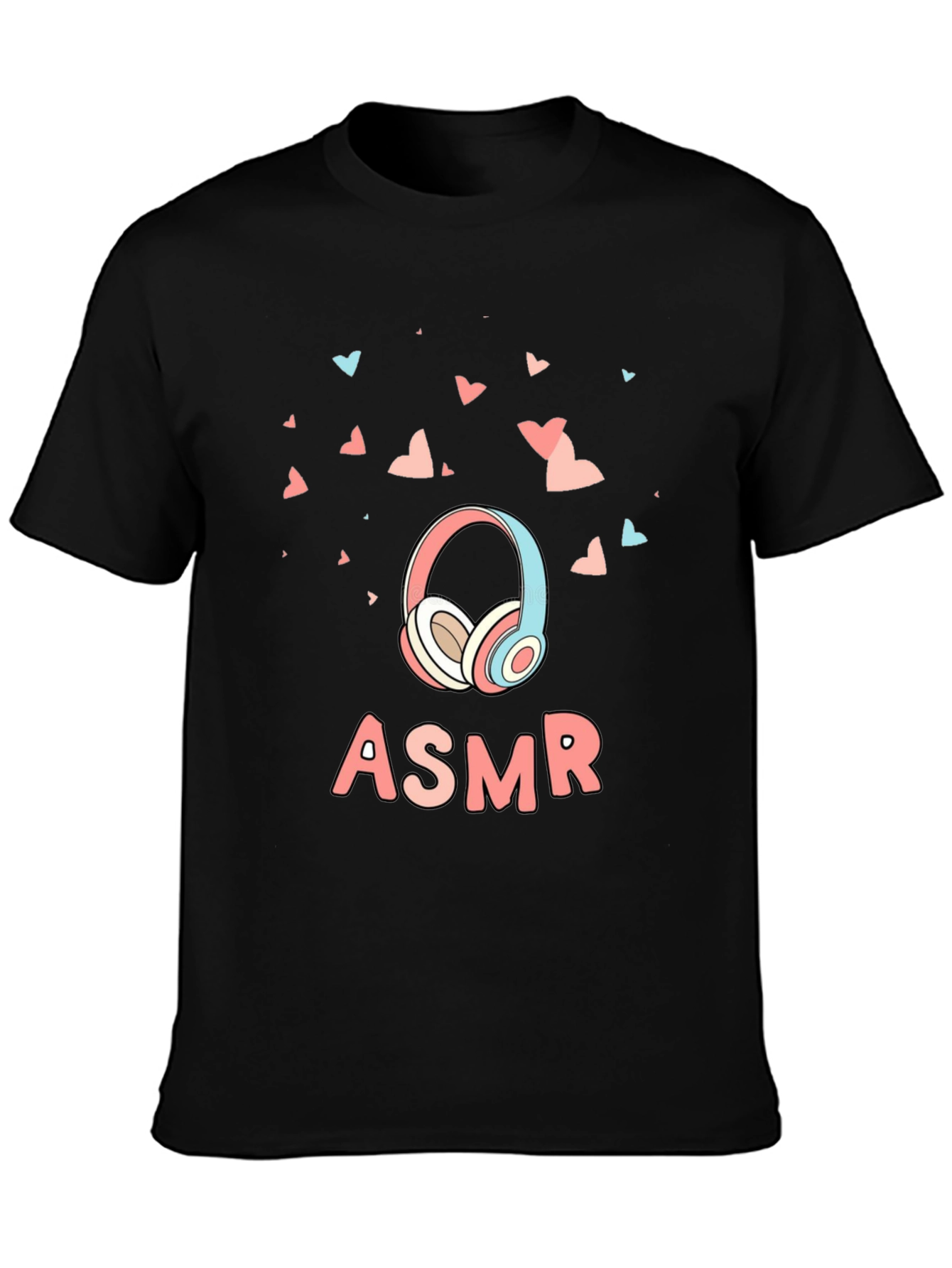 ASMR Headphones Graphic Tee - Sensory Relaxation Shirt