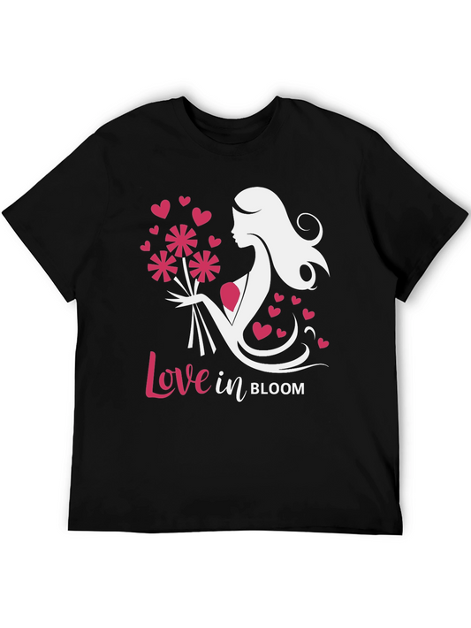 Love in Bloom Graphic Tee - Stylish & Trendy