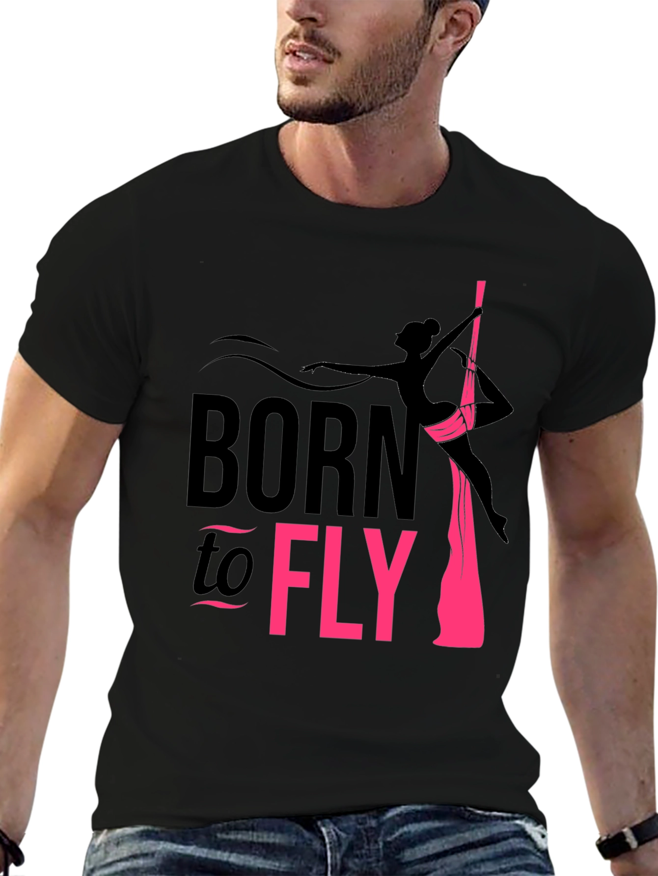 Born to Fly Aerialist T-Shirt