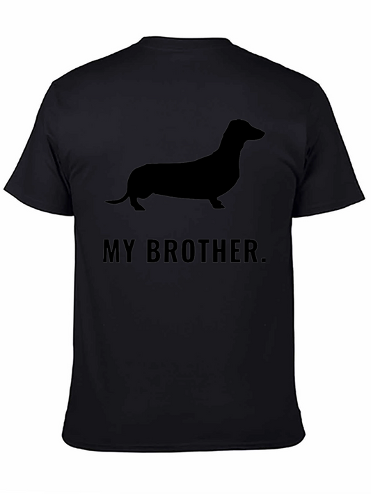Dachshund My Brother Graphic T-Shirt