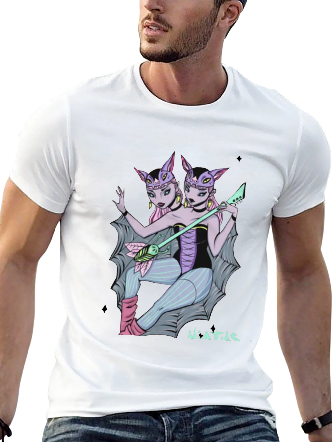 Whimsical Twin Alien T-Shirt