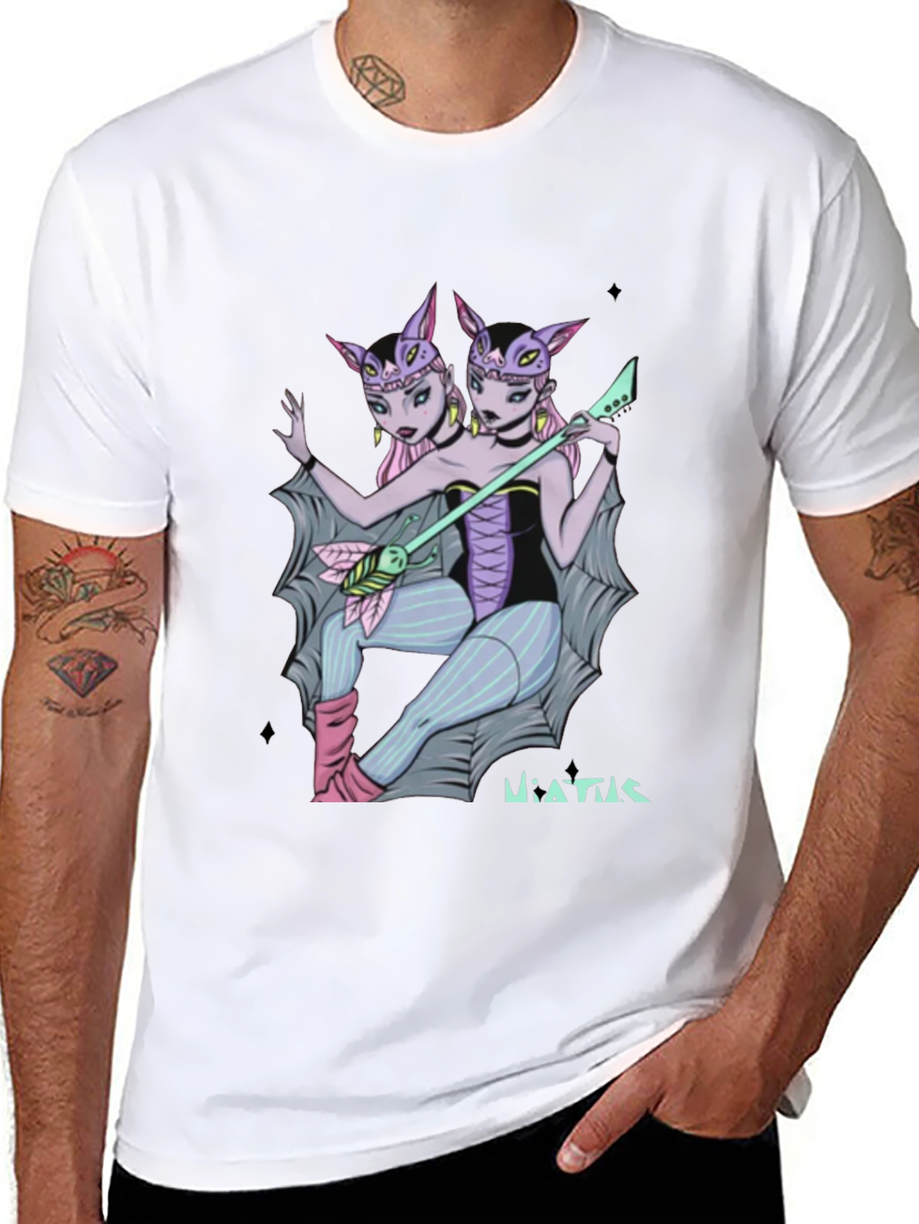 Whimsical Twin Alien T-Shirt