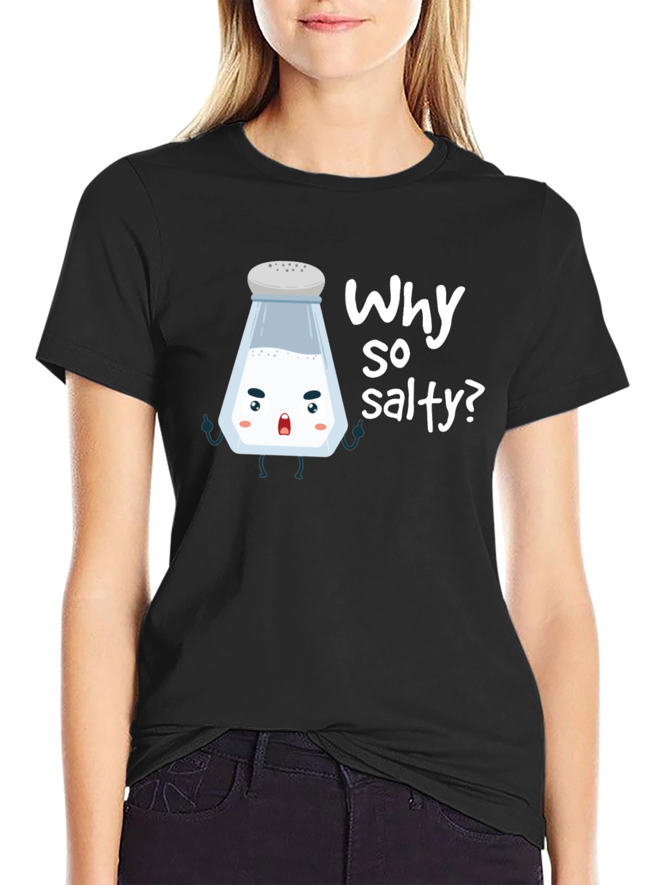 Why So Salty? Funny Graphic T-Shirt
