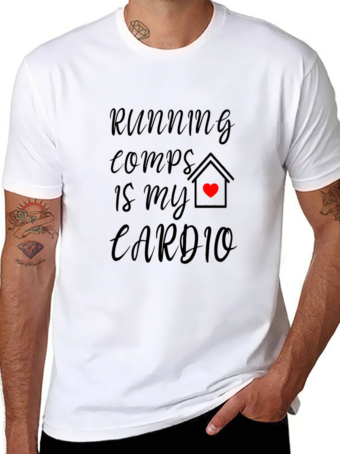 Running Comps Is My Cardio Graphic Tee