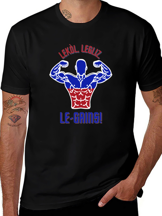LE-GAINS Graphic Tee - Haitian Pride